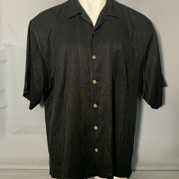 Tommy Bahama Silk Camp Shirt Mermaid Sink or Swim - Picture 3 of 5